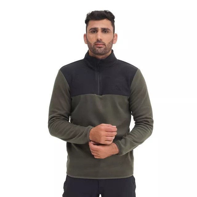 EIGER MENS HARAU HALF ZIP WARMER SWEATER